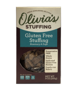 Olivia's Gluten Free Stuffing